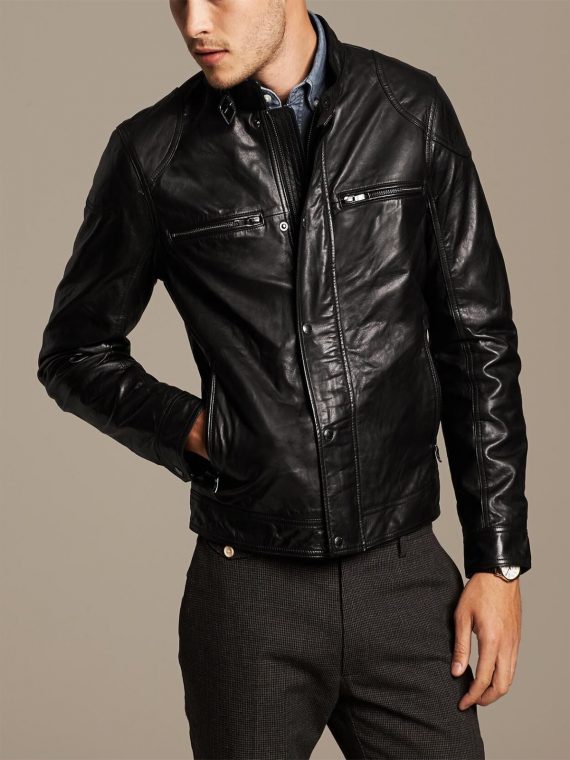 Banana Republic Moto Leather Jacket