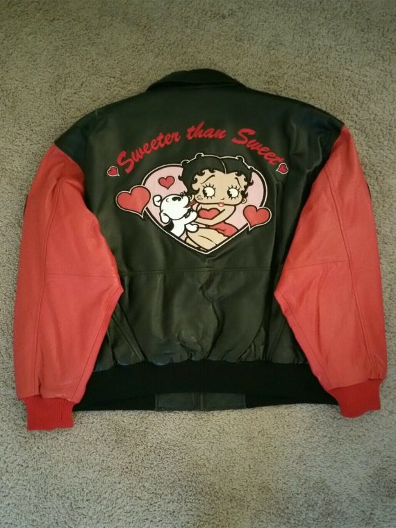 Betty Boop Black And Red Jacket