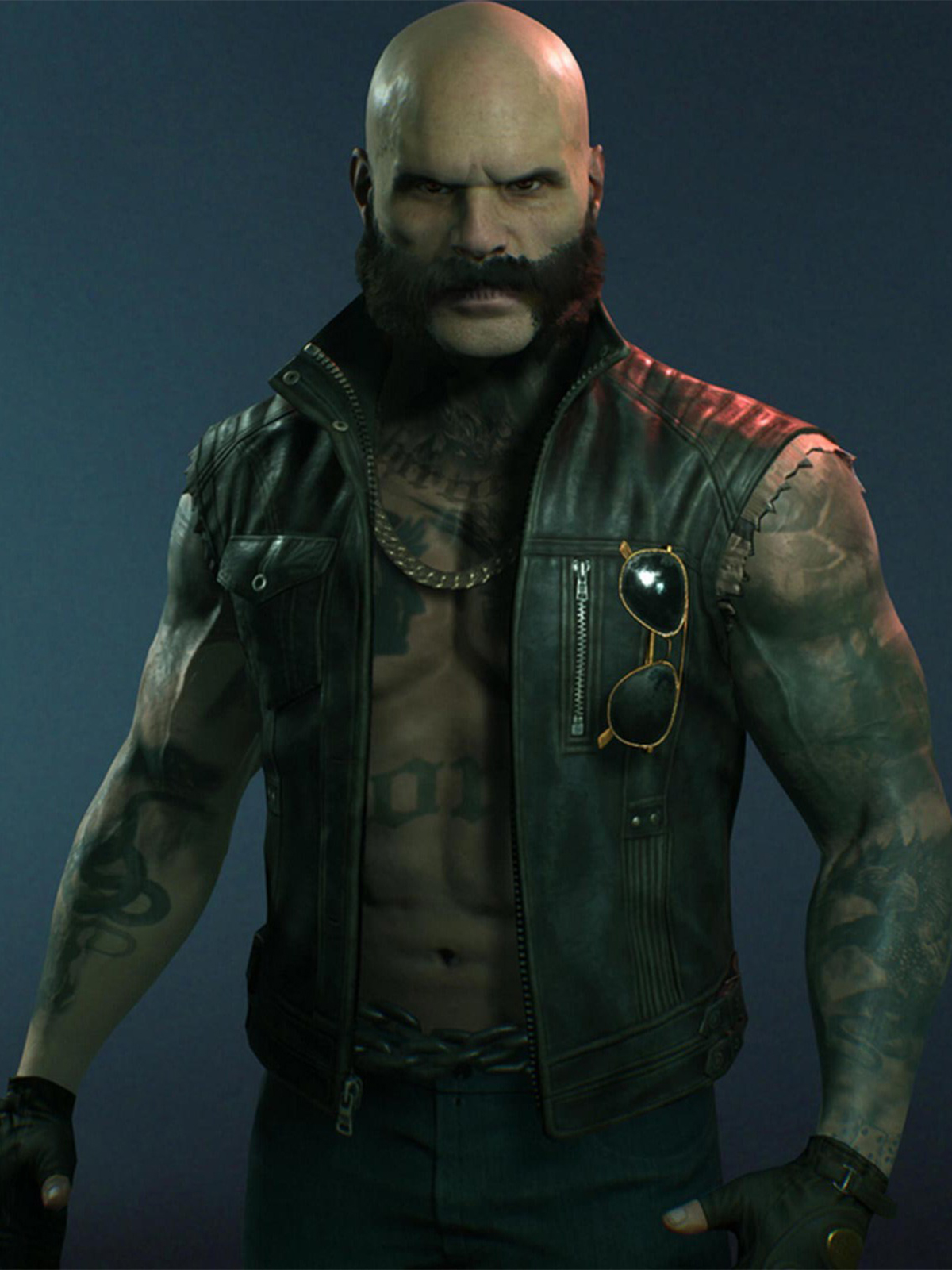 Bloodlines 2 Brujah Leather Vest