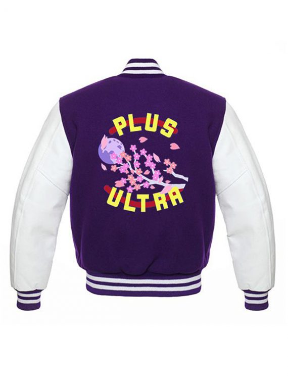 Boku No Hero Academia Plus Ultra Purple Jacket