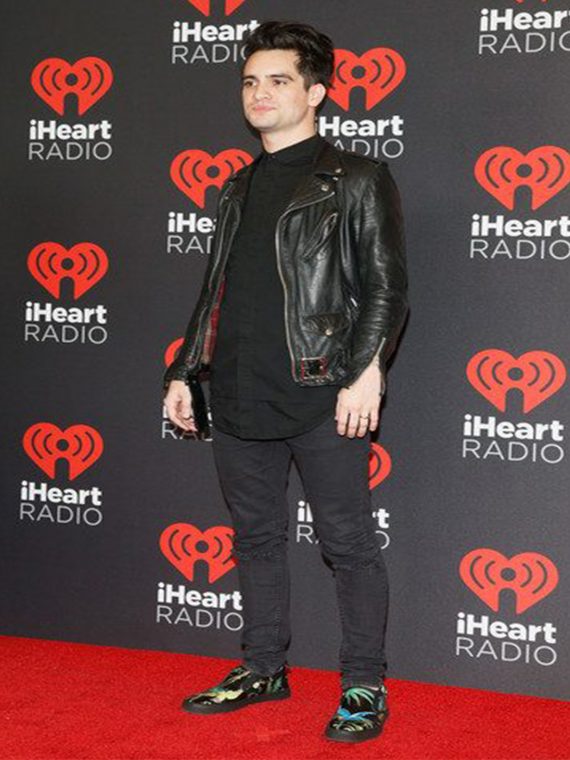 Brendon Urie Mens Black Jacket