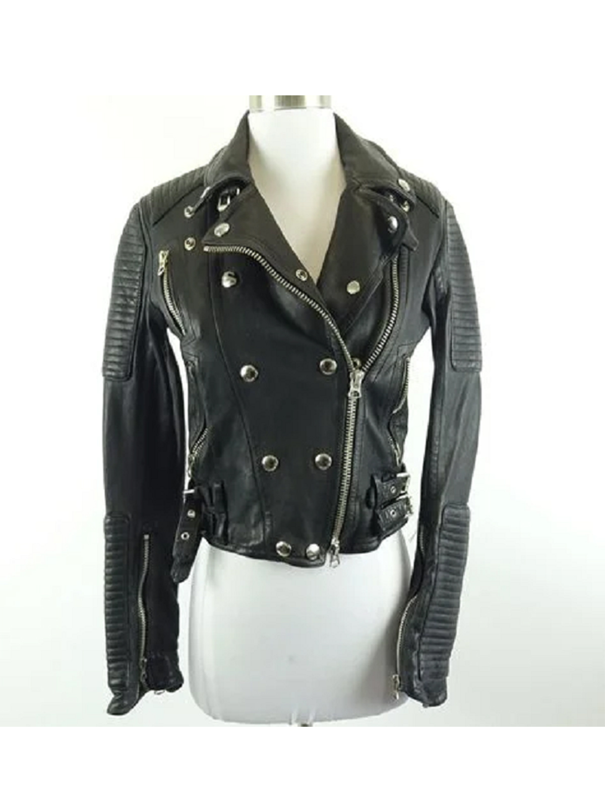 Brit Matthias Biker Leather Jacket