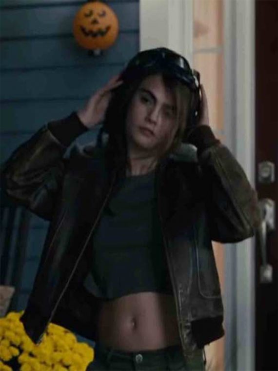 Cara Delevingne Paper Towns Leather Jacket