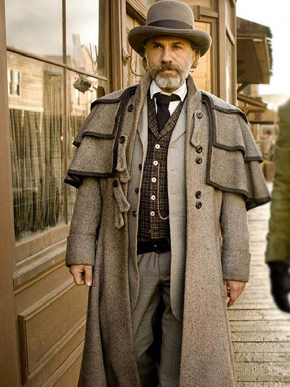 Christoph Waltz Unchained Coat