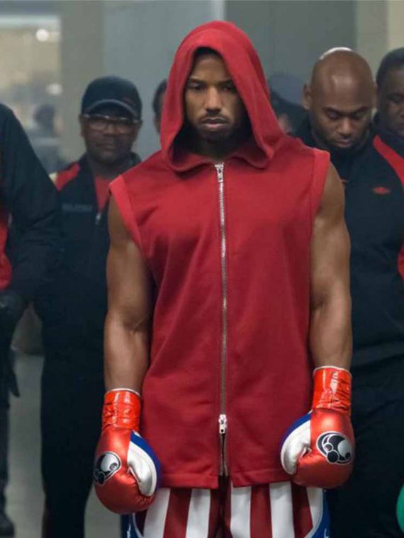 Creed II Adonis Johnson Vest With Hood