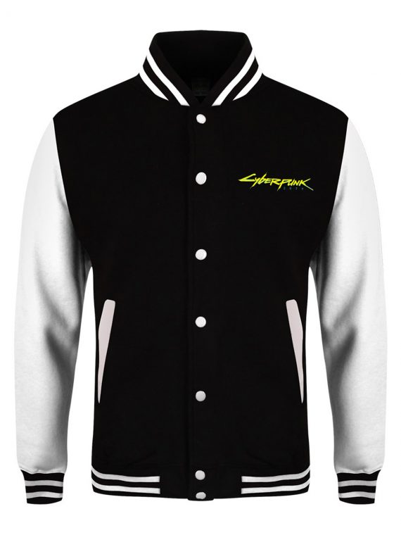 Cyberpunk 2077 Samurai Letterman Black Jacket