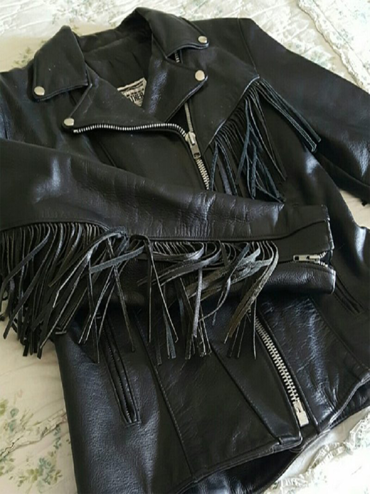 Dallas Fringed Leather Jacket