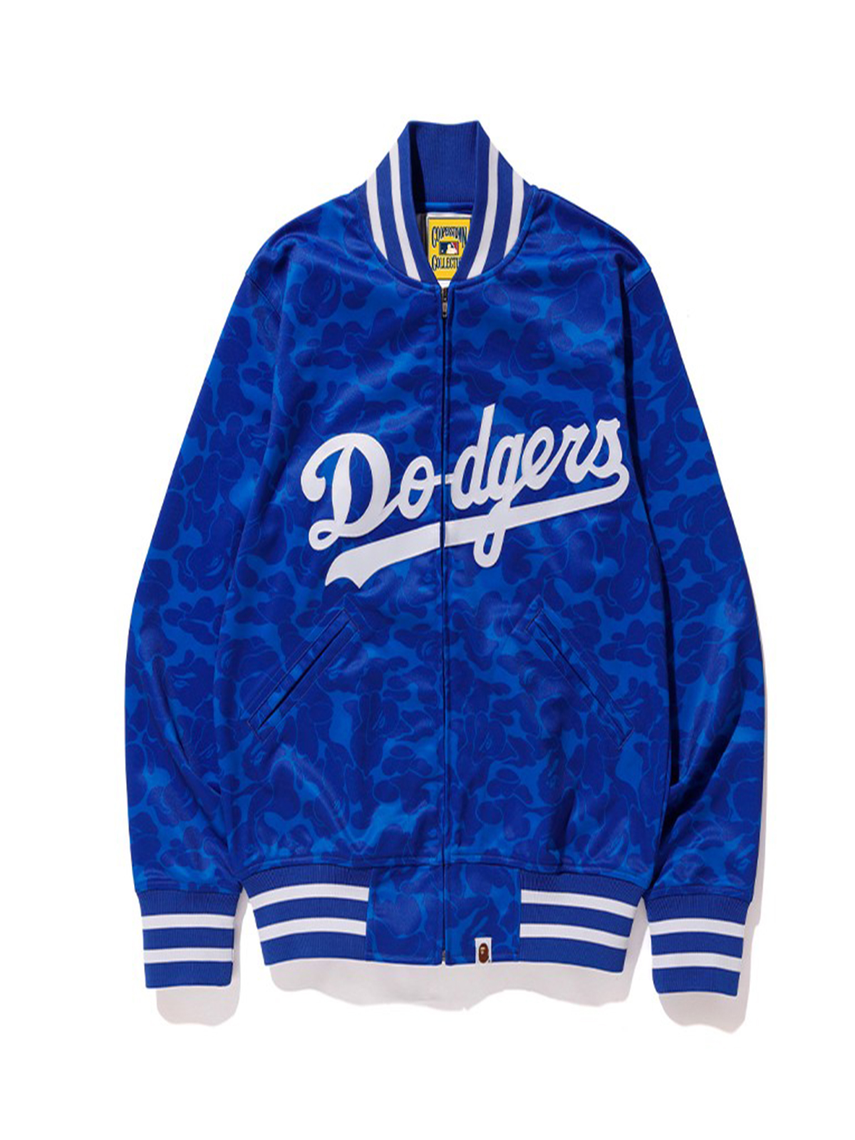 Dodgers BAPE X Mitchell Ness Mlb Blue Jacket