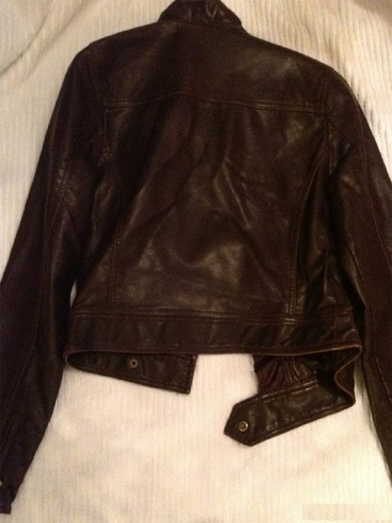 Dollhouse Brown Leather Jacket