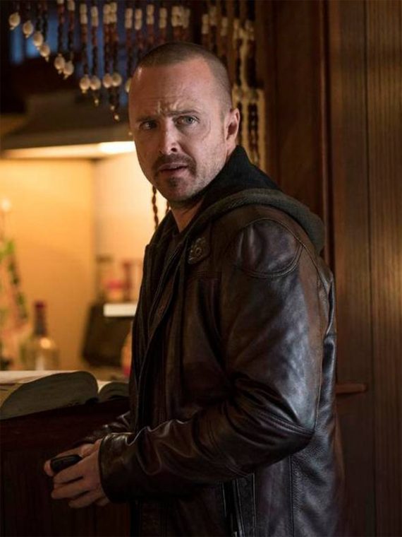 El Camino A Breaking Bad Aaron Paul Leather Jacket