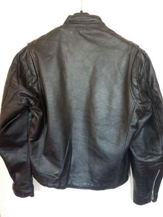 Excelled Cafe Racer Leather Jacket - Image 2