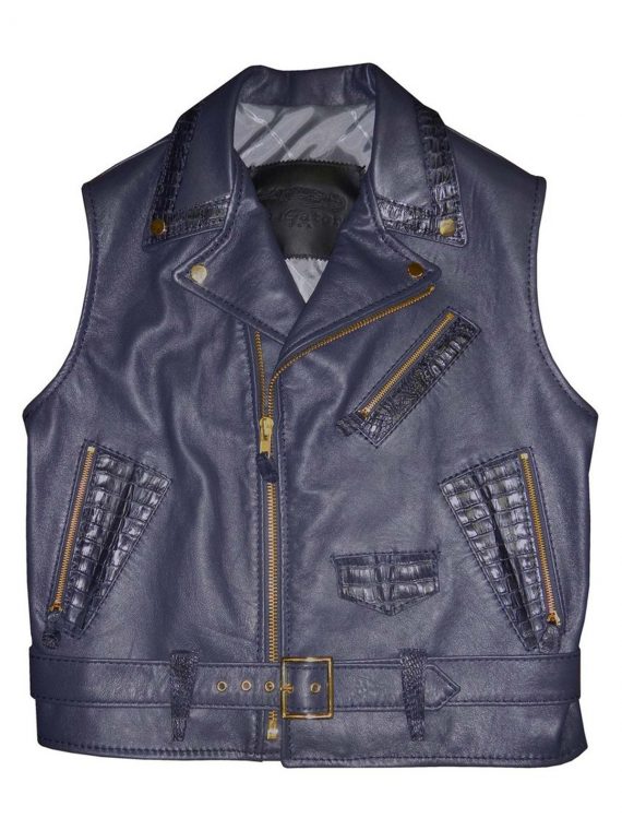 G-Gator Lambskin Alligator Vest