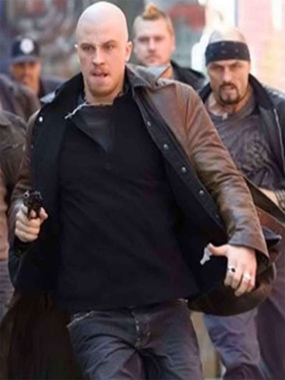 Garrett Hedlund Sentence Leather Coat