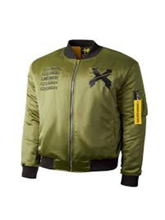 Green Excision Flight Jacket