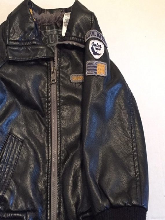 Guess Little Boys Leather Jacket