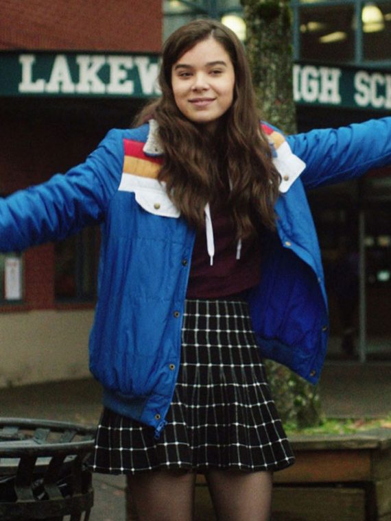 Hailee Steinfeld Nadine The Edge Seventeen Blue Jacket