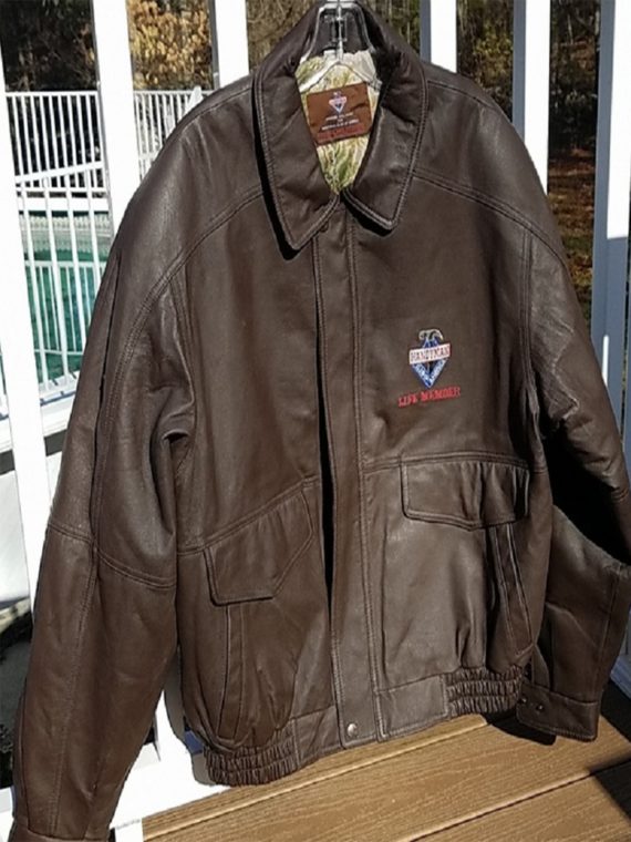 Handyman Club Brown Leather Jacket