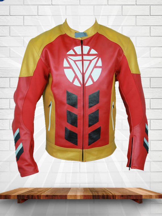 Iron Man Tony Stark Logo Jacket