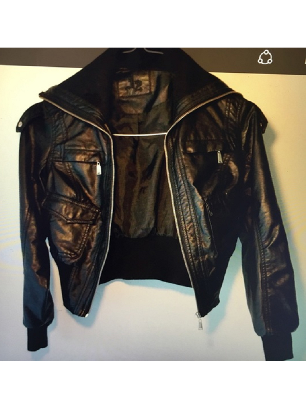 J2 Black Leather Jacket