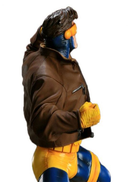 Jim Lee Cyclops Brown Jacket