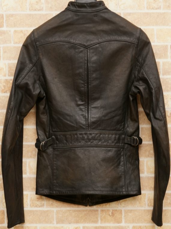 Men RRL Ralph Slim Fit Leather Jacket