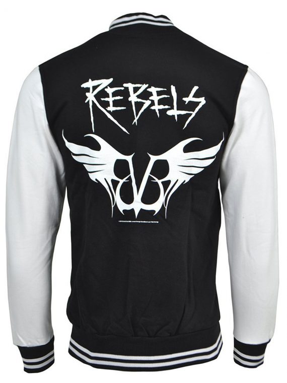 Mens BVB Rebels Leather Jacket