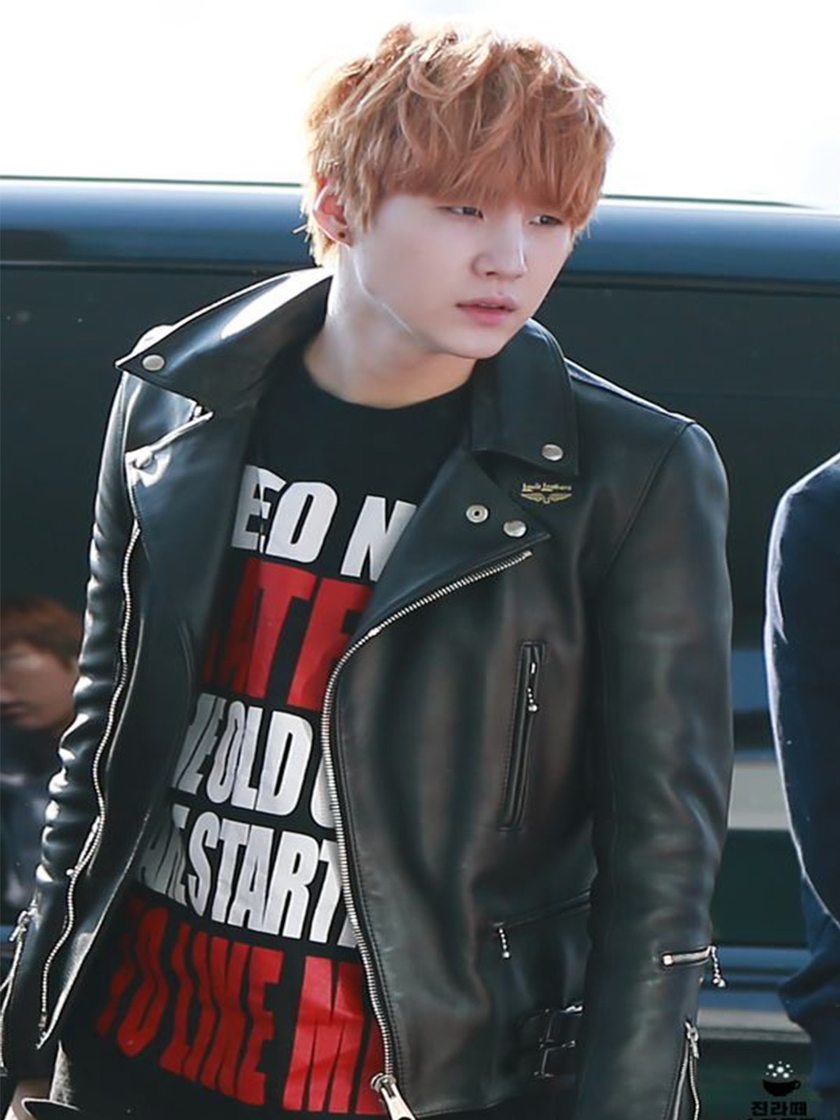 Mens Bts Suga Black Jacket