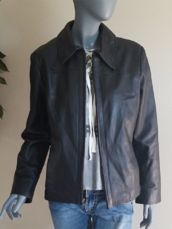 Mens Jaclyn Smith Leather Jacket