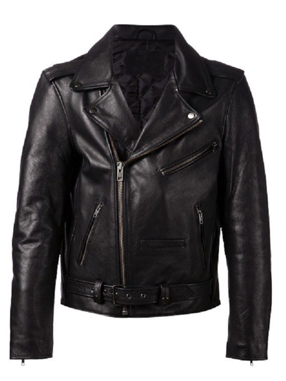 Mens Rising Rapper G-EAZY Leather Jacket