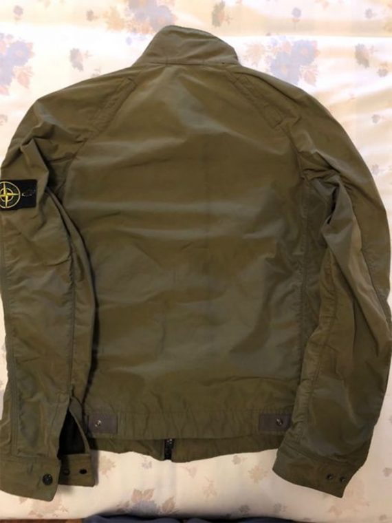 Mens Stone Island Biker Jacket