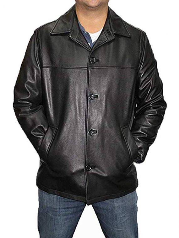 Men’s Brasco Alfani Leather Jacket