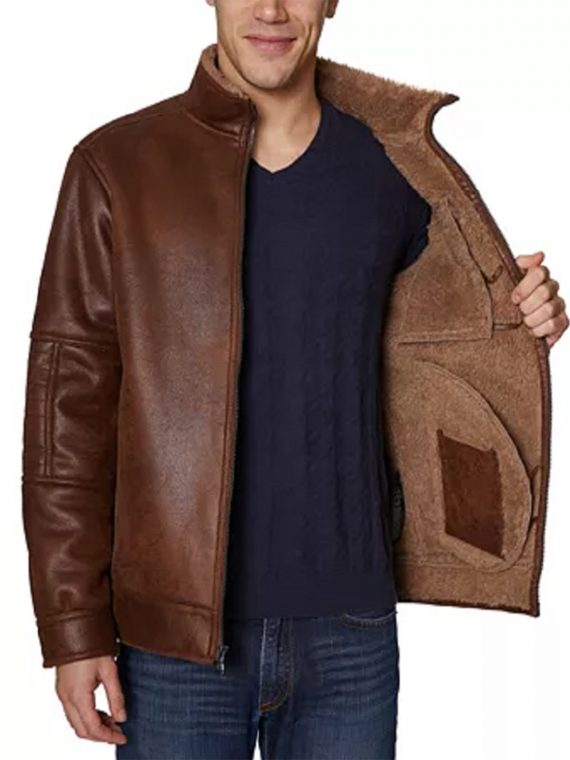 Men’s Buffalo David Bitton Leather Jacket