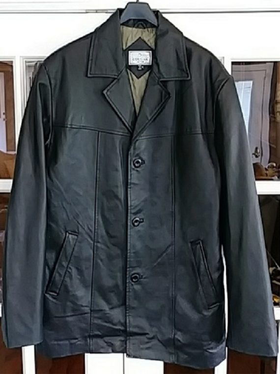 Men’s Cougar Leather Jacket