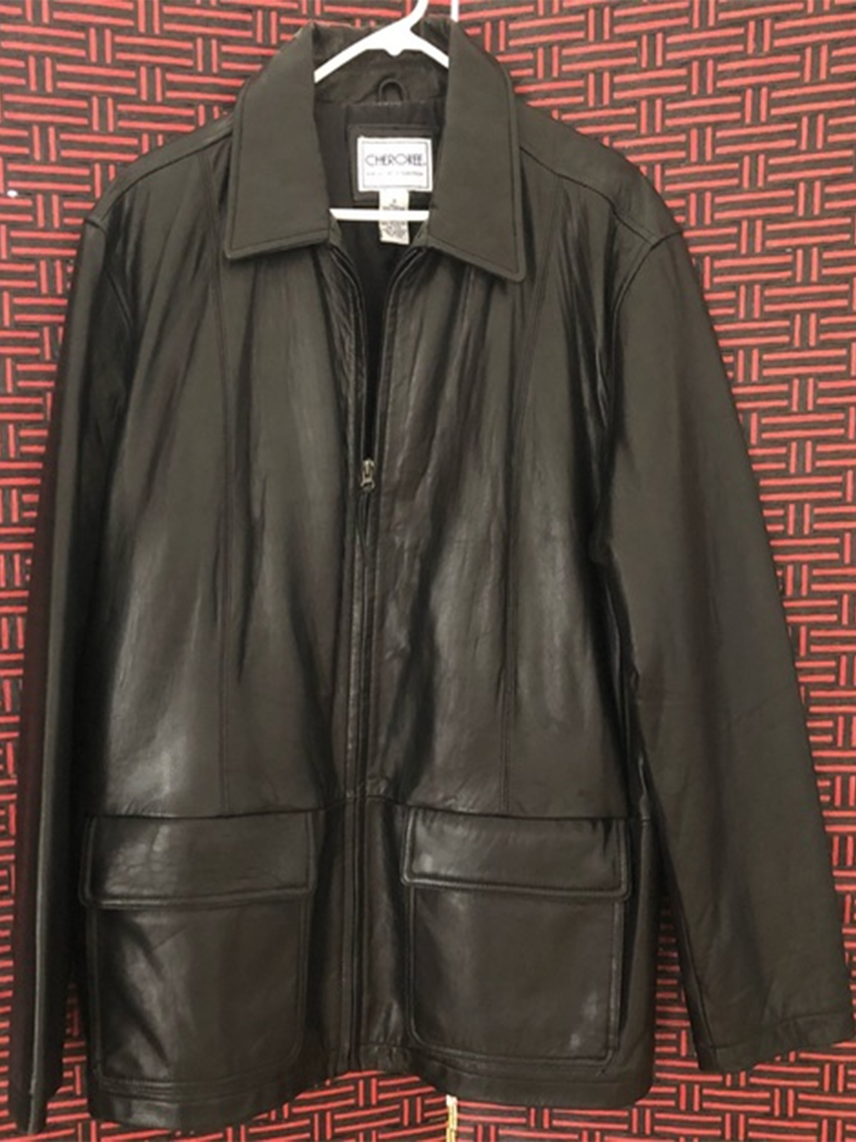 Men’s Fashion Cherokee Leather Jacket