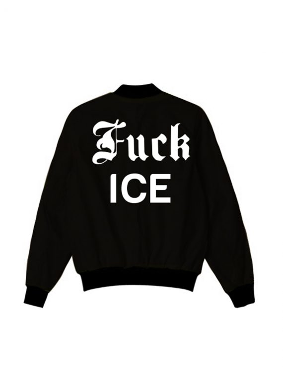 Men’s Fashion Fuck Ice Black Jacket - Image 3