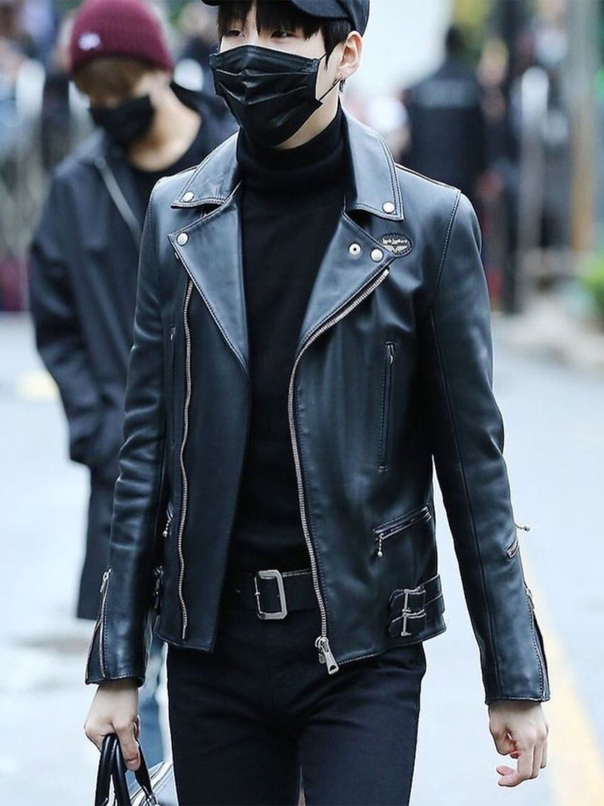 Men’s Yoongi Leather Jacket