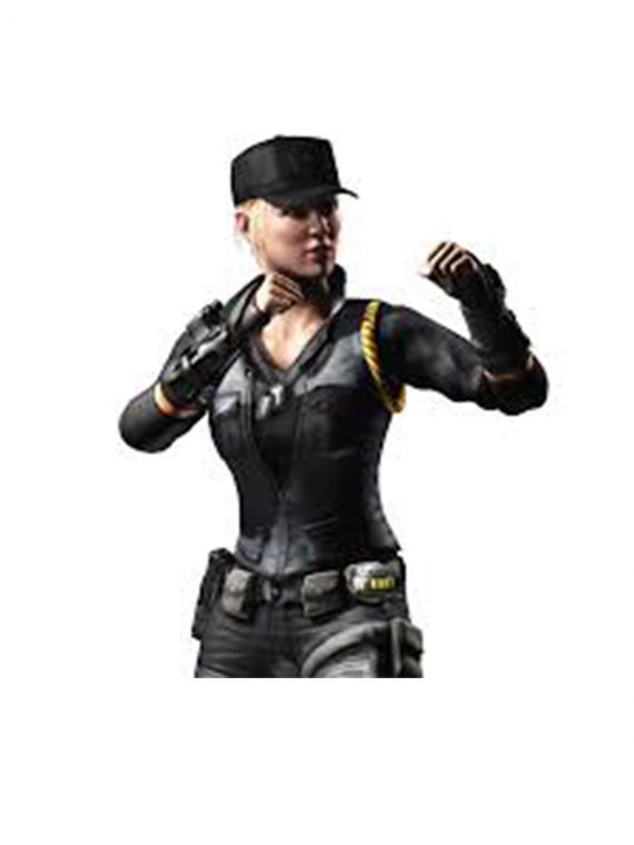 Mortal Kombat X Soldier Sonya Blade Leather Vest