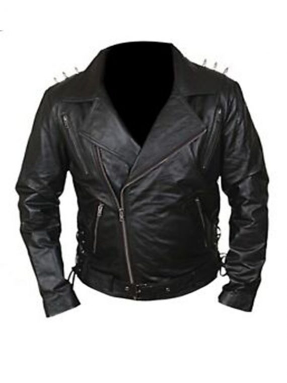 Nicolas Cage Ghost Rider Motorcycle Jacket