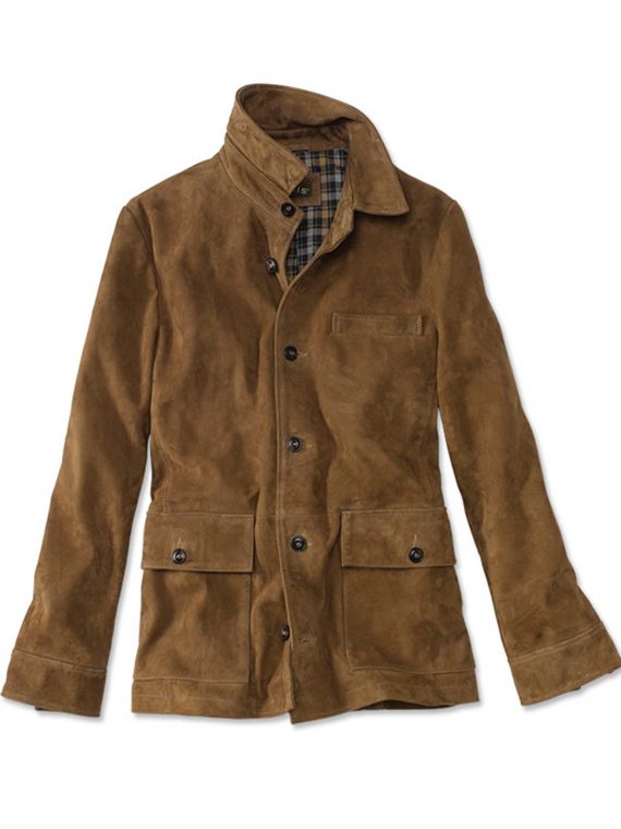 Orvis Addison Goatskin Suede Jacket