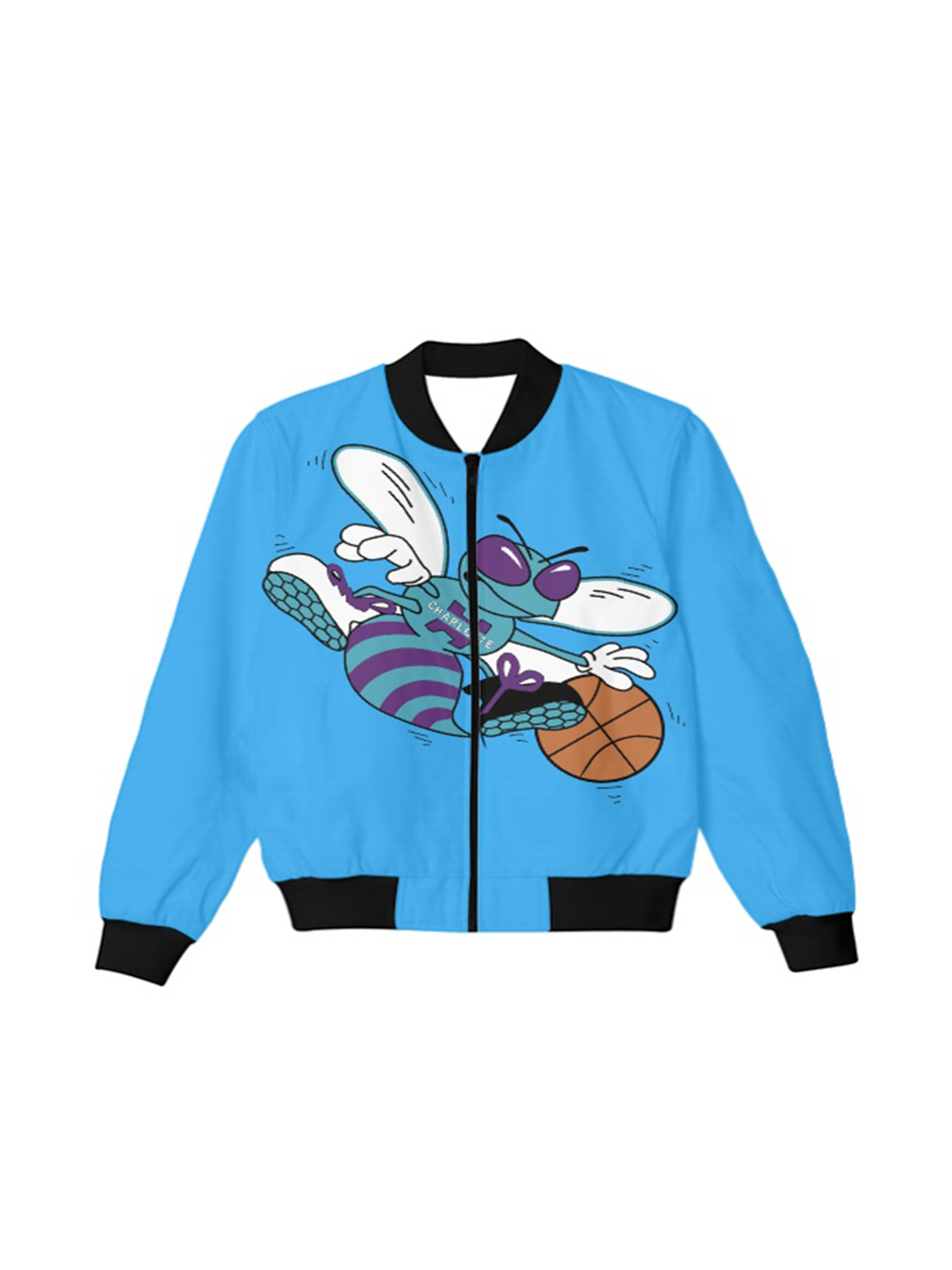 Printed Vintage 90’s Starter NBA Charlotte Hornets Jacket