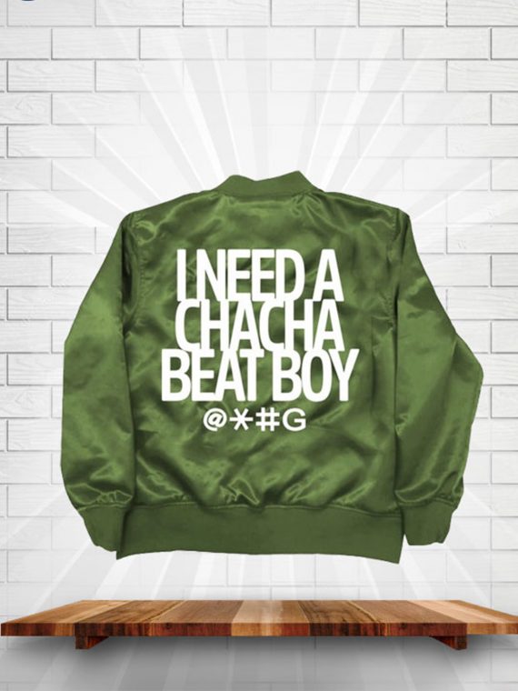 Red Cha Cha Beat Boy Satin Jacket