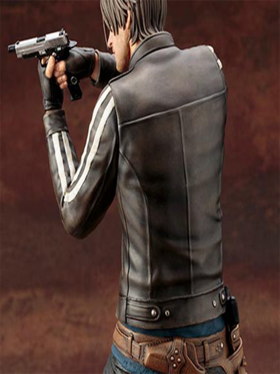 Resident Evil Vendetta Leon S Kennedy Black Jacket