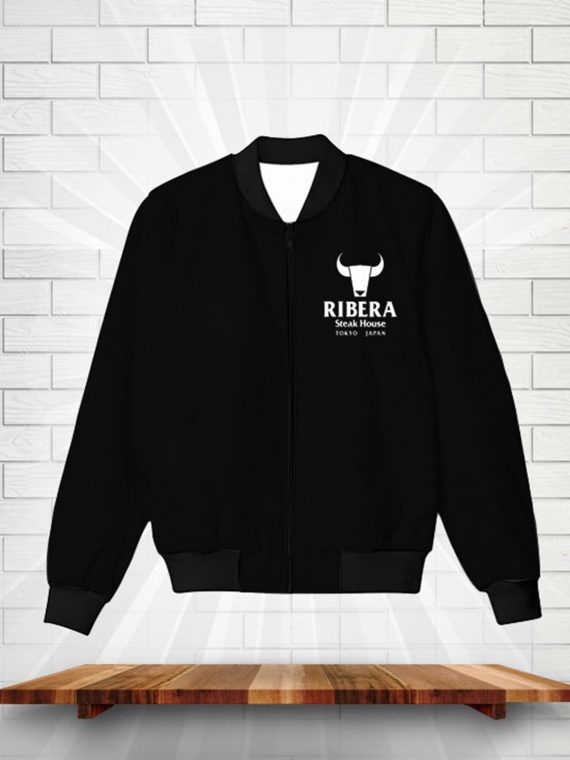 Ribera Steakhouse Tokyo Japan Merchandise Satin Jacket - Image 2