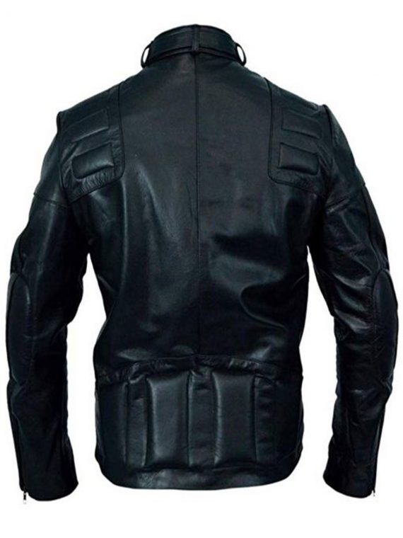 Rocky 3 Sylvester Stallone Biker Leather Jacket