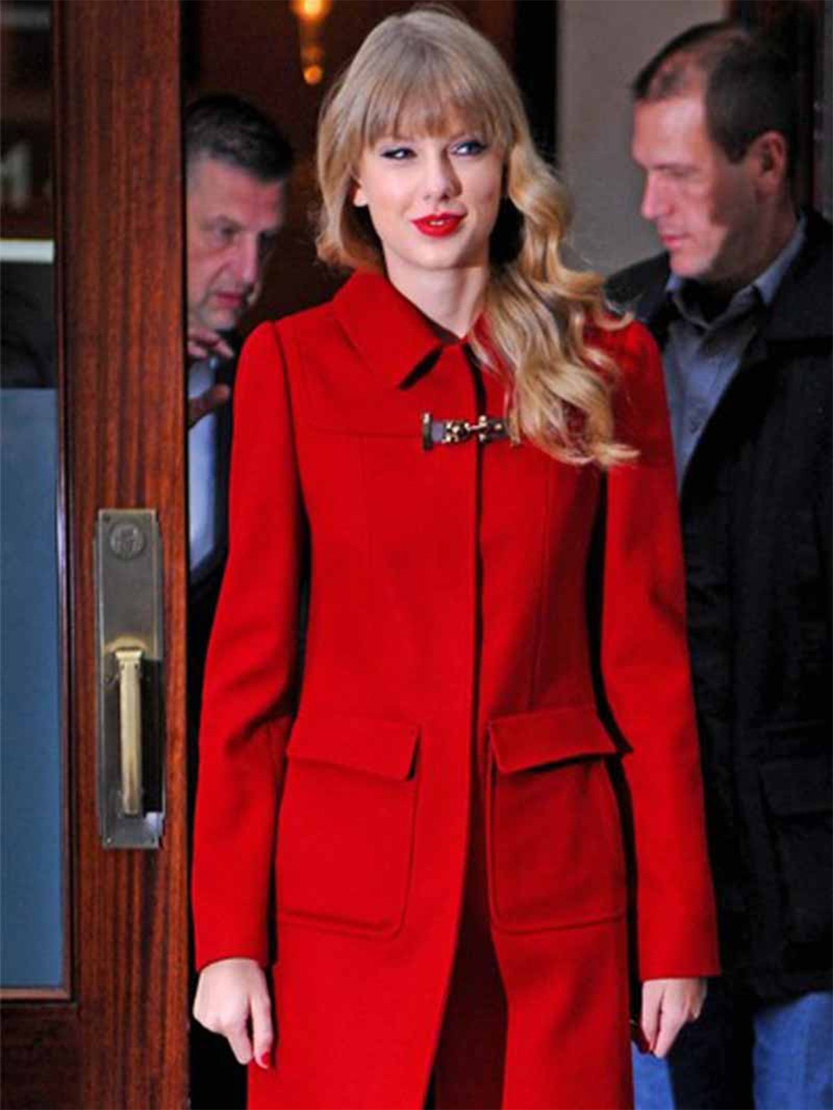 Taylor Swift Red Coat