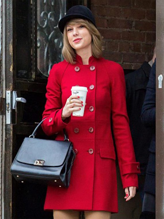 Taylor Swift Red Double Coat