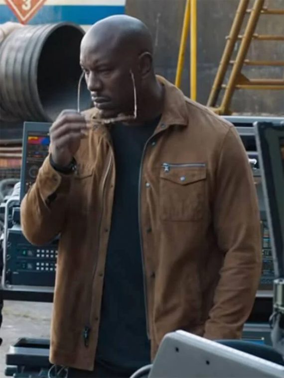 Tyrese Gibson F9 Brown Jacket