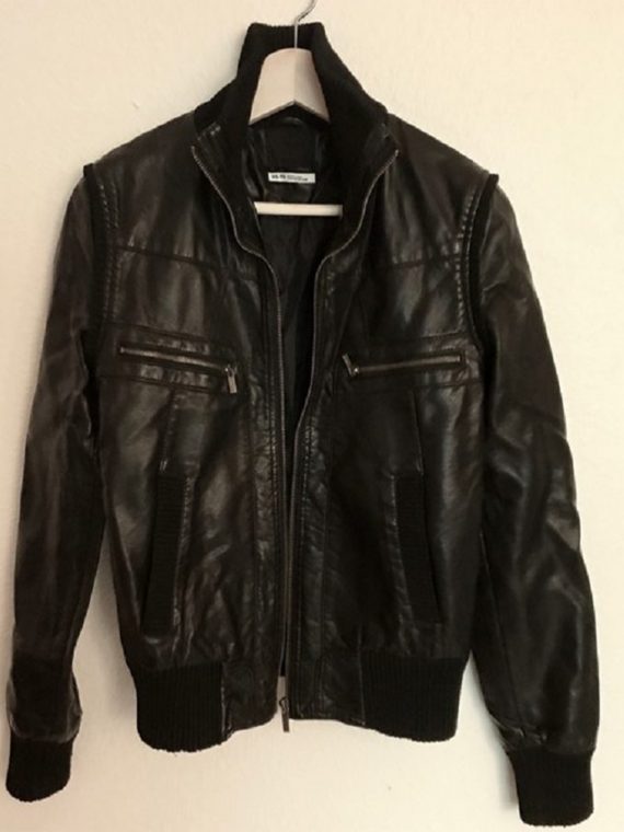 Urban Outfitters Black Leather Jacket