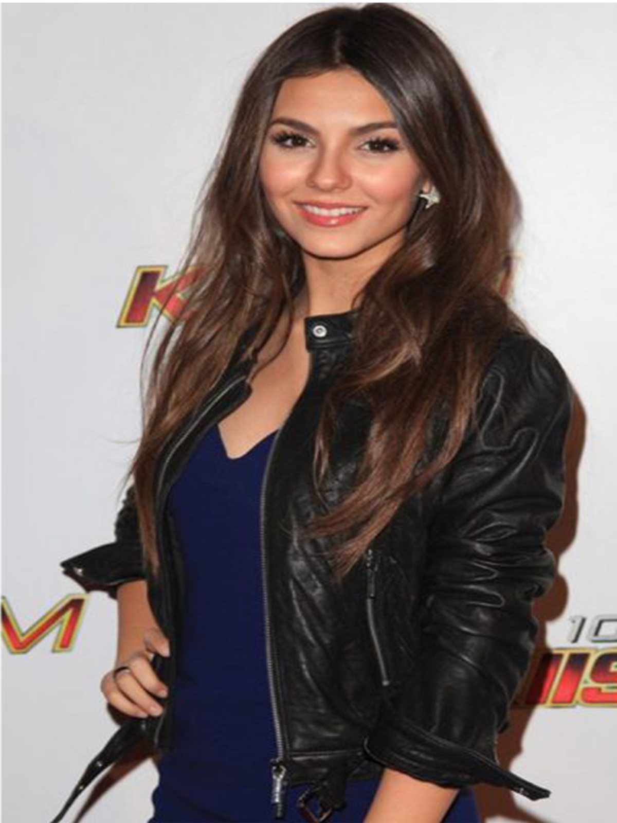 Victoria Justice Black Jacket