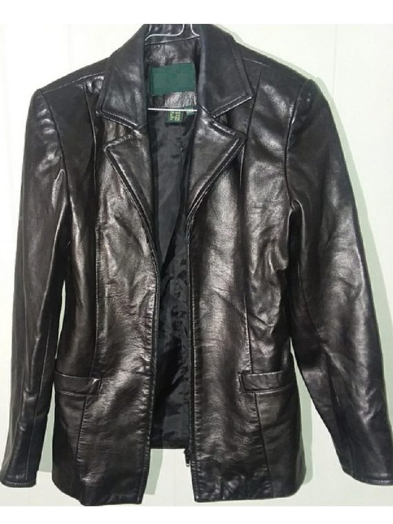 Vintage Danier Black Leather Jacket